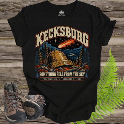 Kecksburg UFO Incident T-Shirt – Vintage Pennsylvania 1965 Alien Crash Graphic Tee