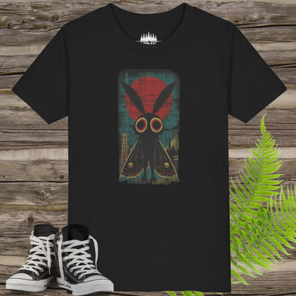 Mothman Vintage Poster Youth T-Shirt | Point Pleasant Legend