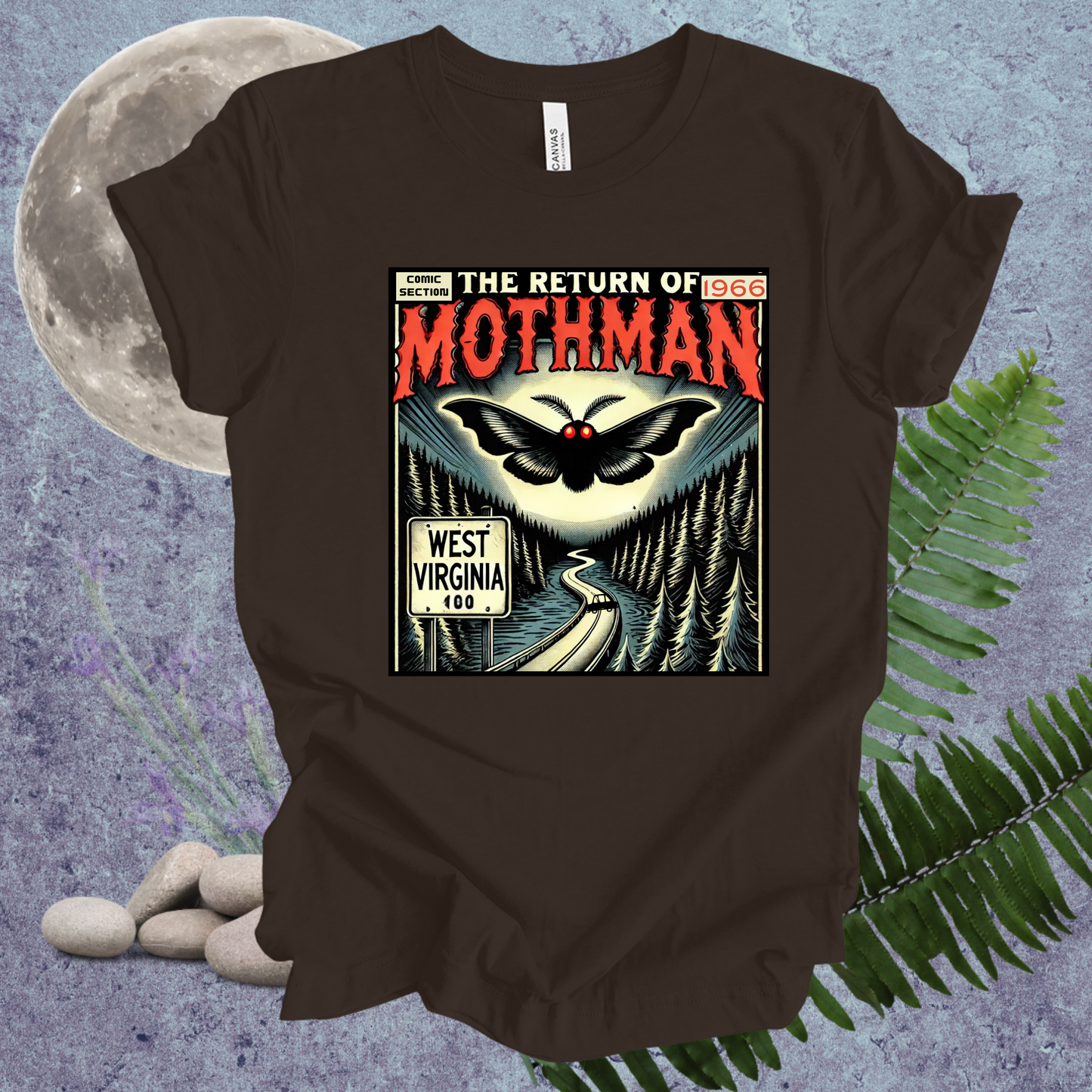 Mothman T-Shirt - West Virginia Legend Unisex Tee