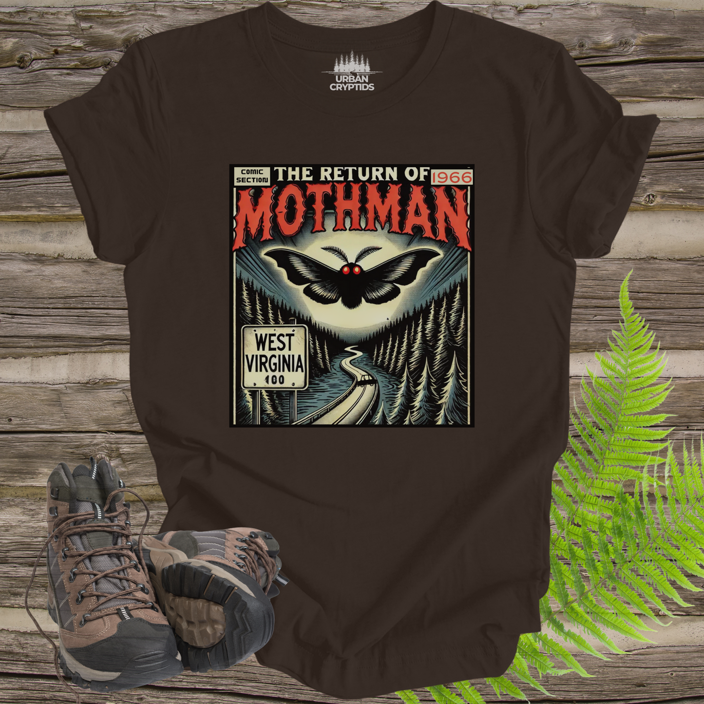 Mothman T-Shirt - West Virginia Legend Unisex Tee