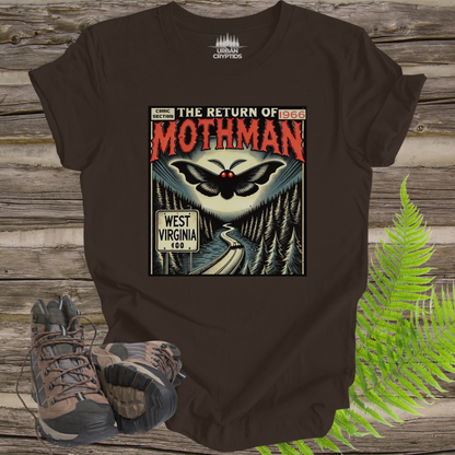 Mothman T-Shirt - West Virginia Legend Unisex Tee