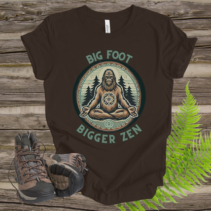 Bigfoot Zen Yoga Tee