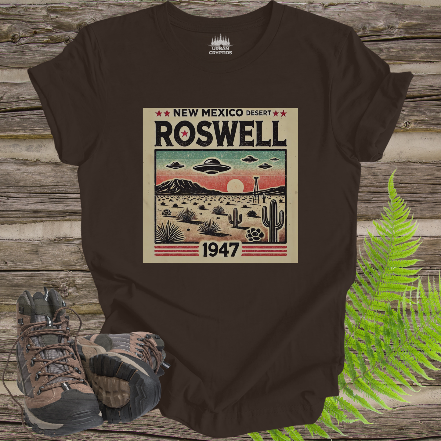 Vintage Roswell New Mexico Shirt | 1947 UFO Crash Graphic Tee | Retro Sci-Fi Unisex