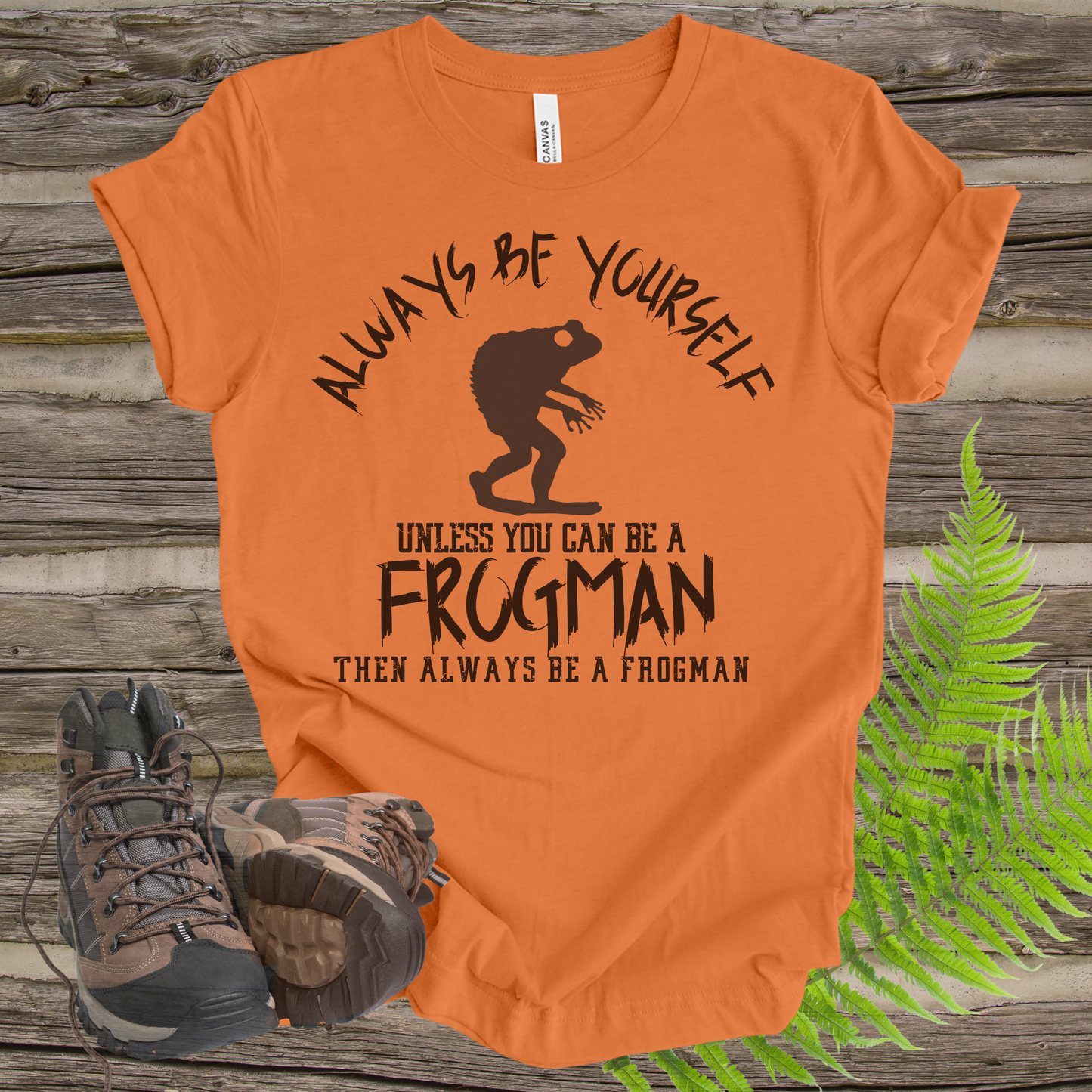 Frogman Always Be Yourself