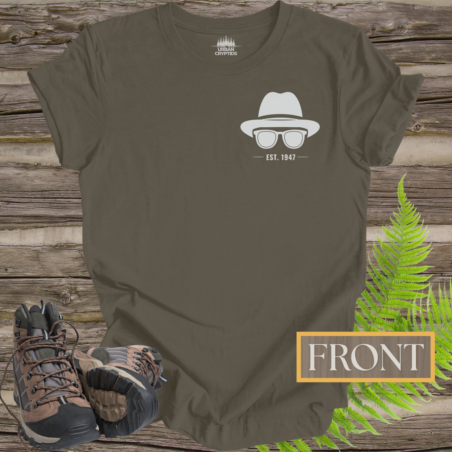 Bureau of Domestic Observation Front & Back Tee | Men in Black Inspired Paranormal Shirt