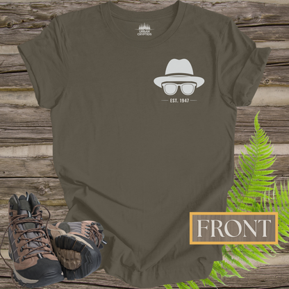 Bureau of Domestic Observation Front & Back Tee | Men in Black Inspired Paranormal Shirt