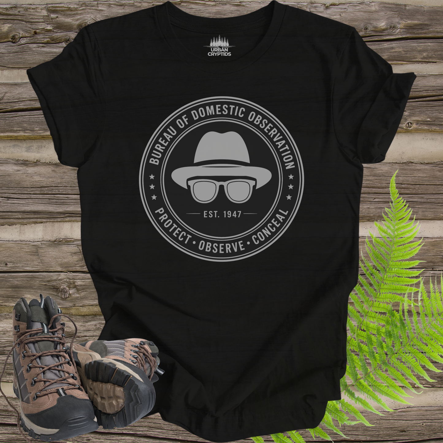 Bureau of Domestic Observation T-Shirt | Men in Black Inspired Paranormal Graphic Tee