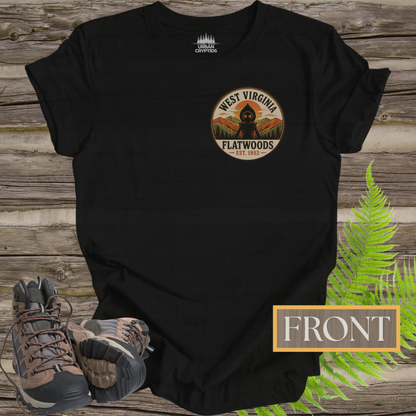 Take Me Home Flatwoods | West Virginia Flatwoods Monster Front & Back T-Shirt