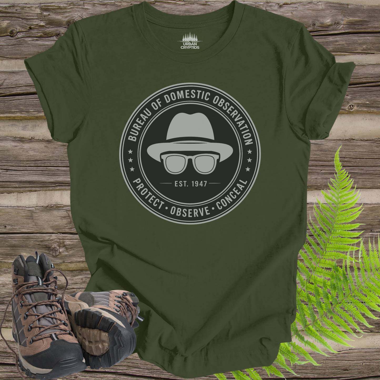 Bureau of Domestic Observation T-Shirt | Men in Black Inspired Paranormal Graphic Tee