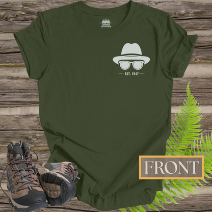 Bureau of Domestic Observation Front & Back Tee | Men in Black Inspired Paranormal Shirt