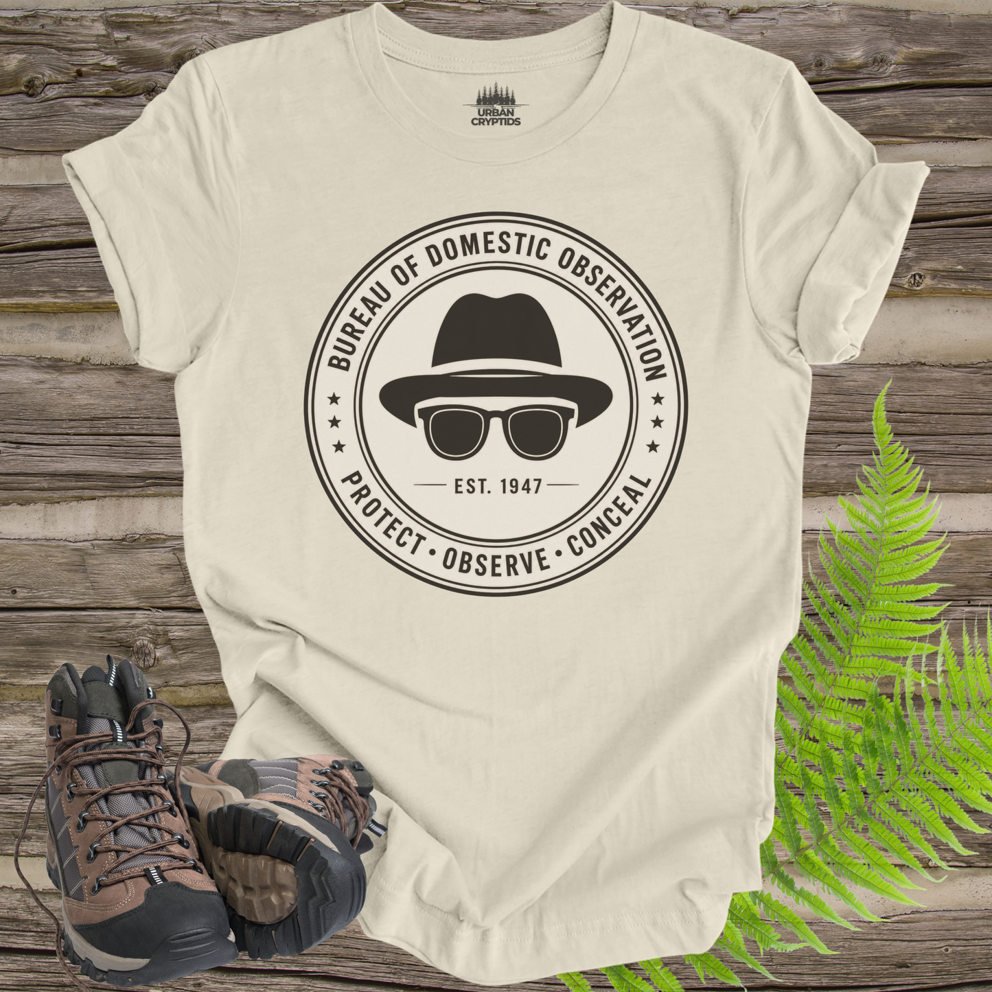 Bureau of Domestic Observation T-Shirt | Men in Black Inspired Paranormal Graphic Tee