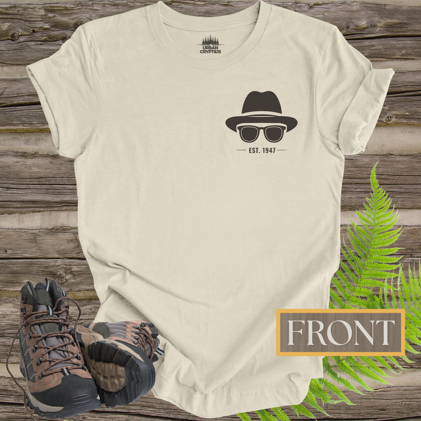 Bureau of Domestic Observation Front & Back Tee | Men in Black Inspired Paranormal Shirt
