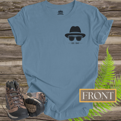 Bureau of Domestic Observation Front & Back Tee | Men in Black Inspired Paranormal Shirt