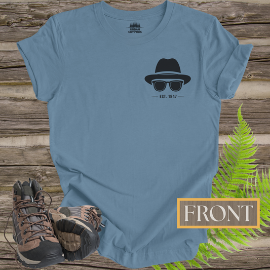 Bureau of Domestic Observation Front & Back Tee | Men in Black Inspired Paranormal Shirt