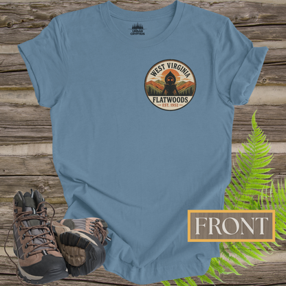 Take Me Home Flatwoods | West Virginia Flatwoods Monster Front & Back T-Shirt