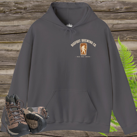 Bigfoot Brewing Co. Heavy Blend Hoodie | Pacific Northwest Craft Beer Cryptid Sweatshirt