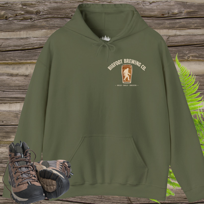 Bigfoot Brewing Co. Heavy Blend Hoodie | Pacific Northwest Craft Beer Cryptid Sweatshirt