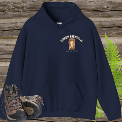 Bigfoot Brewing Co. Heavy Blend Hoodie | Pacific Northwest Craft Beer Cryptid Sweatshirt