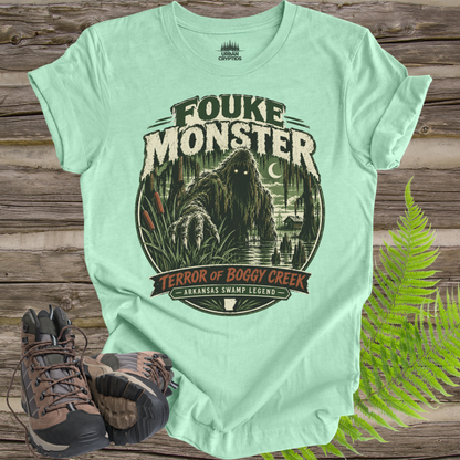 Fouke Monster T-Shirt – Boggy Creek Arkansas Cryptid Shirt