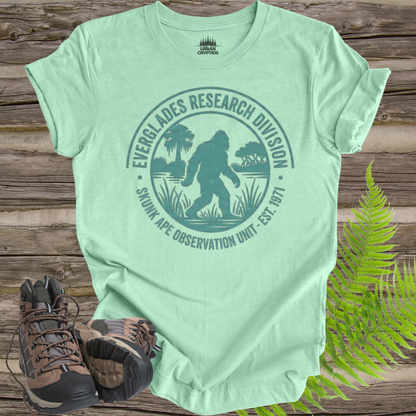 Everglades Research Division Skunk Ape T-Shirt – Florida Cryptid Investigation Tee
