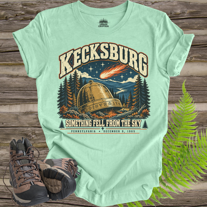 Kecksburg UFO Incident T-Shirt – Vintage Pennsylvania 1965 Alien Crash Graphic Tee