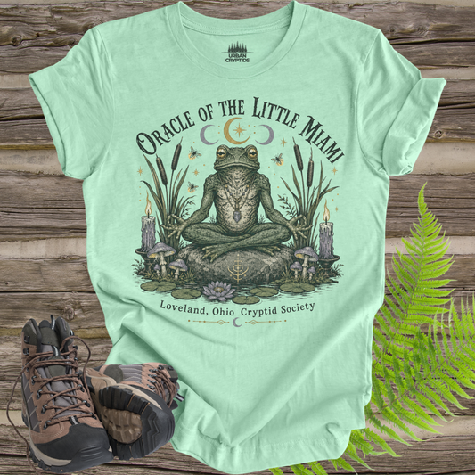 Loveland Frogman T-Shirt – Oracle of the Little Miami Ohio Cryptid Tee