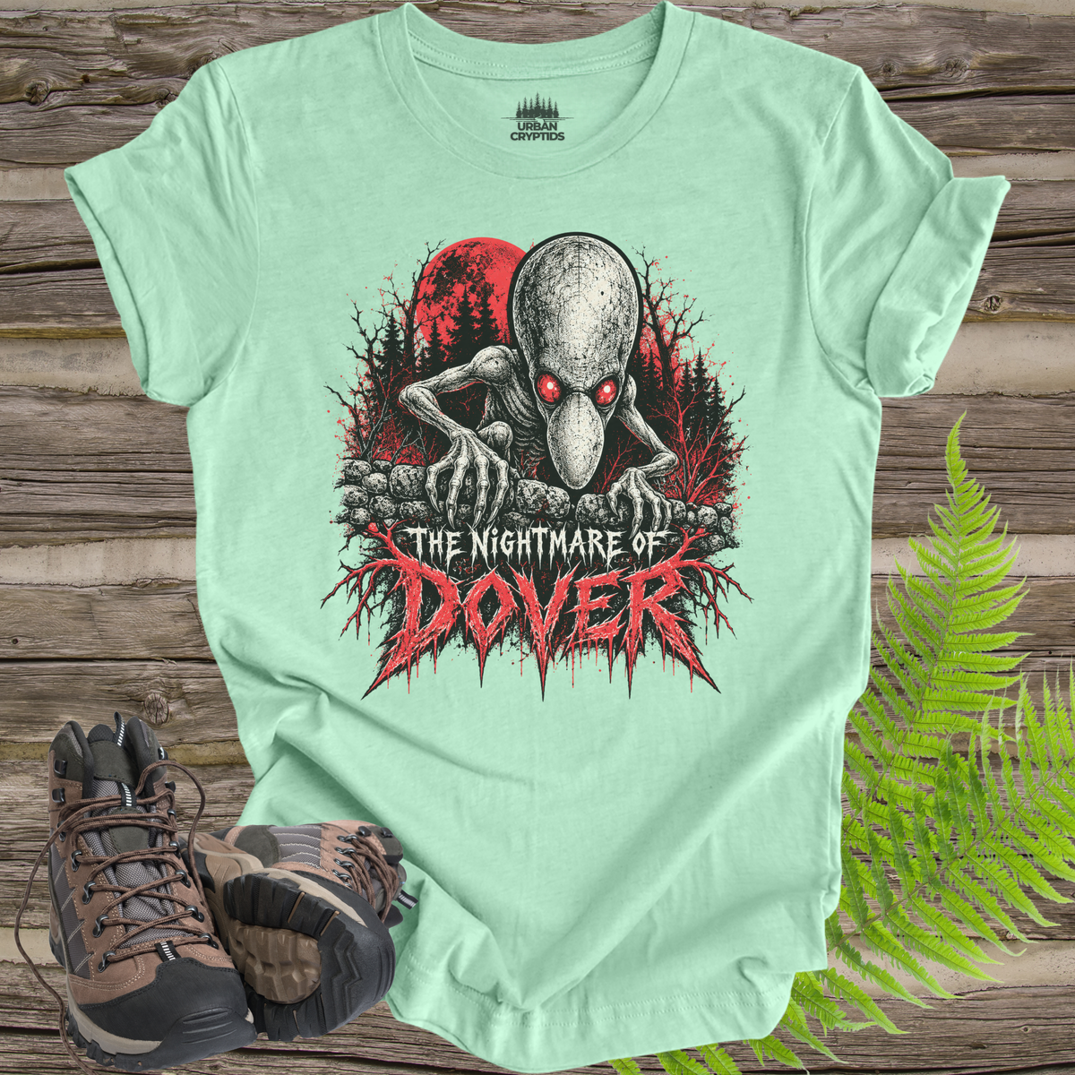 The Nightmare of Dover Demon Horror Cryptid T-Shirt