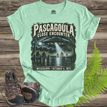 Pascagoula Close Encounter UFO T-Shirt | Mississippi 1973