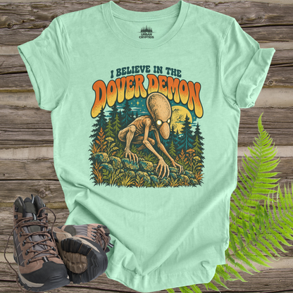 I Believe in the Dover Demon Retro Cryptid T-Shirt