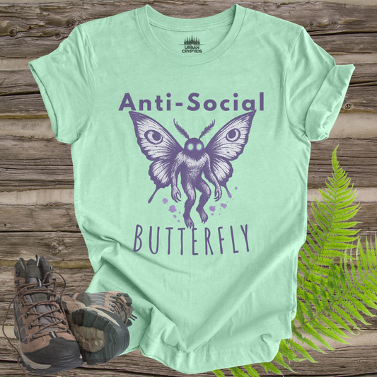 Anti-Social Butterfly Mothman Tee