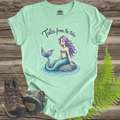 Mermaid Shirt – “Tales From the Tides” Cute Ocean Graphic Tee