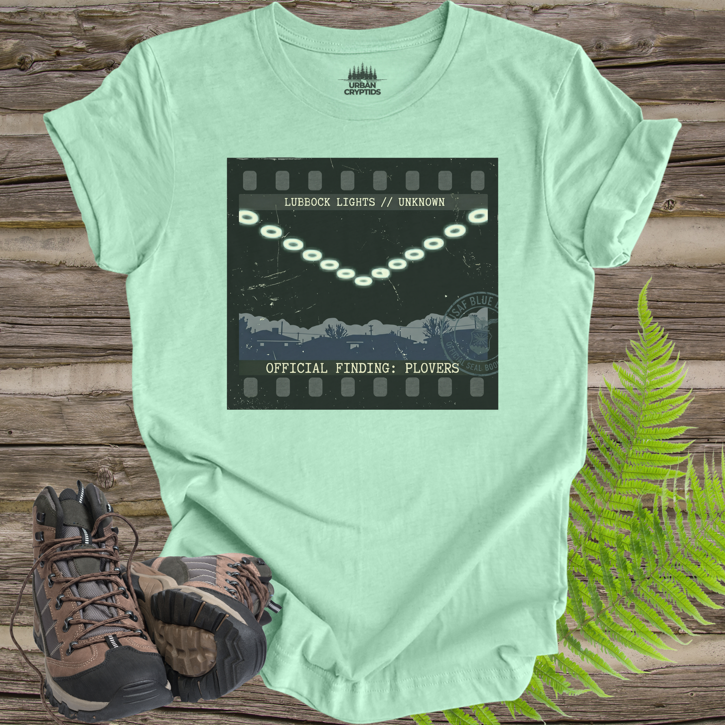 Lubbock Lights 1951 | Project Blue Book UFO Case File T-Shirt