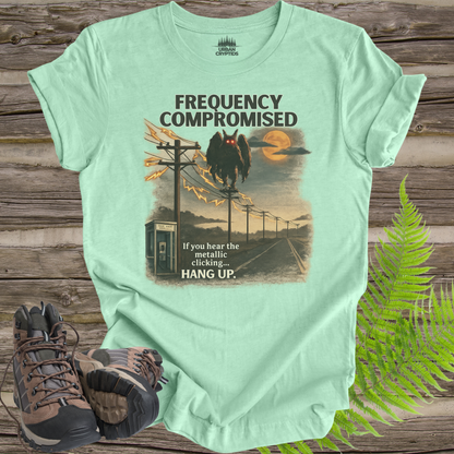Frequency Compromised Mothman Tee
