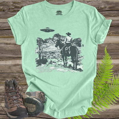 Cowboy Country UFO Encounter Tee