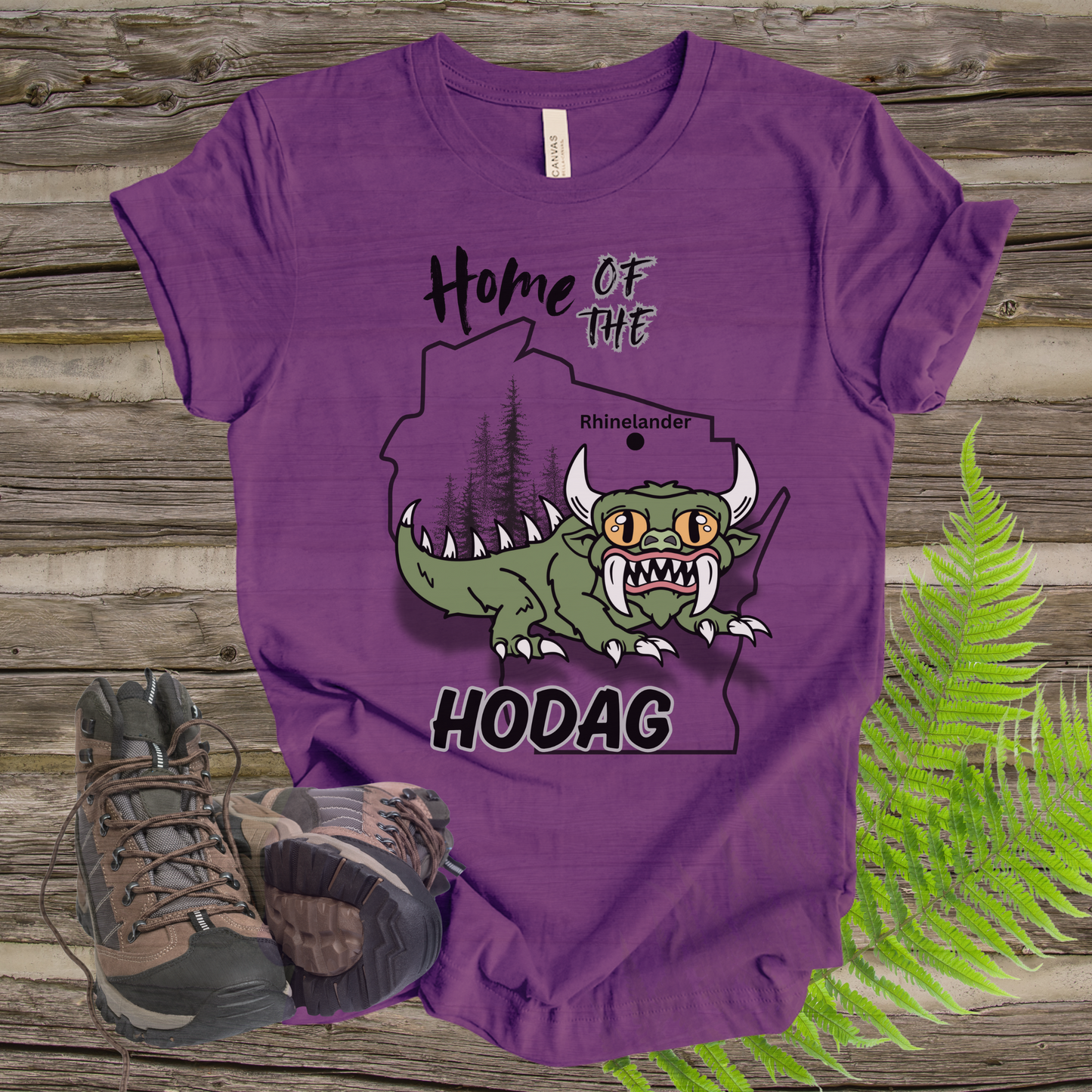 Rhinelander WI Home of the Hodag T-Shirt