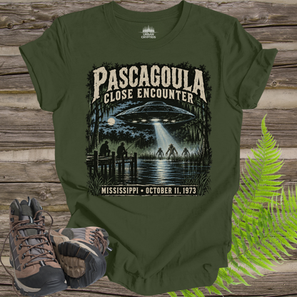 Pascagoula Close Encounter UFO T-Shirt | Mississippi 1973