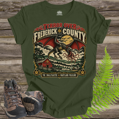 Snallygaster T-Shirt – Frederick County Maryland Cryptid Folklore Tee
