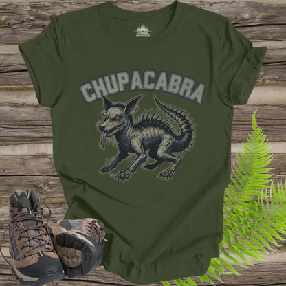 Chupacabra T-Shirt | Vintage Cryptid Monster Graphic Tee | Spooky Myth Creature Shirt