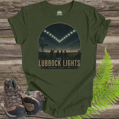 The Lubbock Lights | Vintage UFO Sighting T-Shirt
