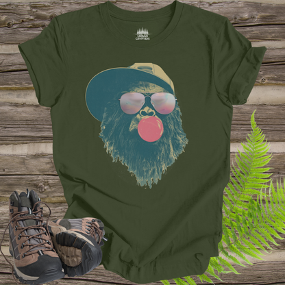Bubblegum Sasquatch Trucker Hat Tee – Funny Bigfoot Shirt