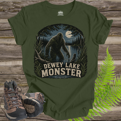 Dewey Lake Monster T-Shirt – Michigan Bigfoot Cryptid Shirt