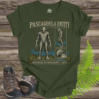 Pascagoula Entity T-Shirt | 1973 Mississippi UFO Encounter
