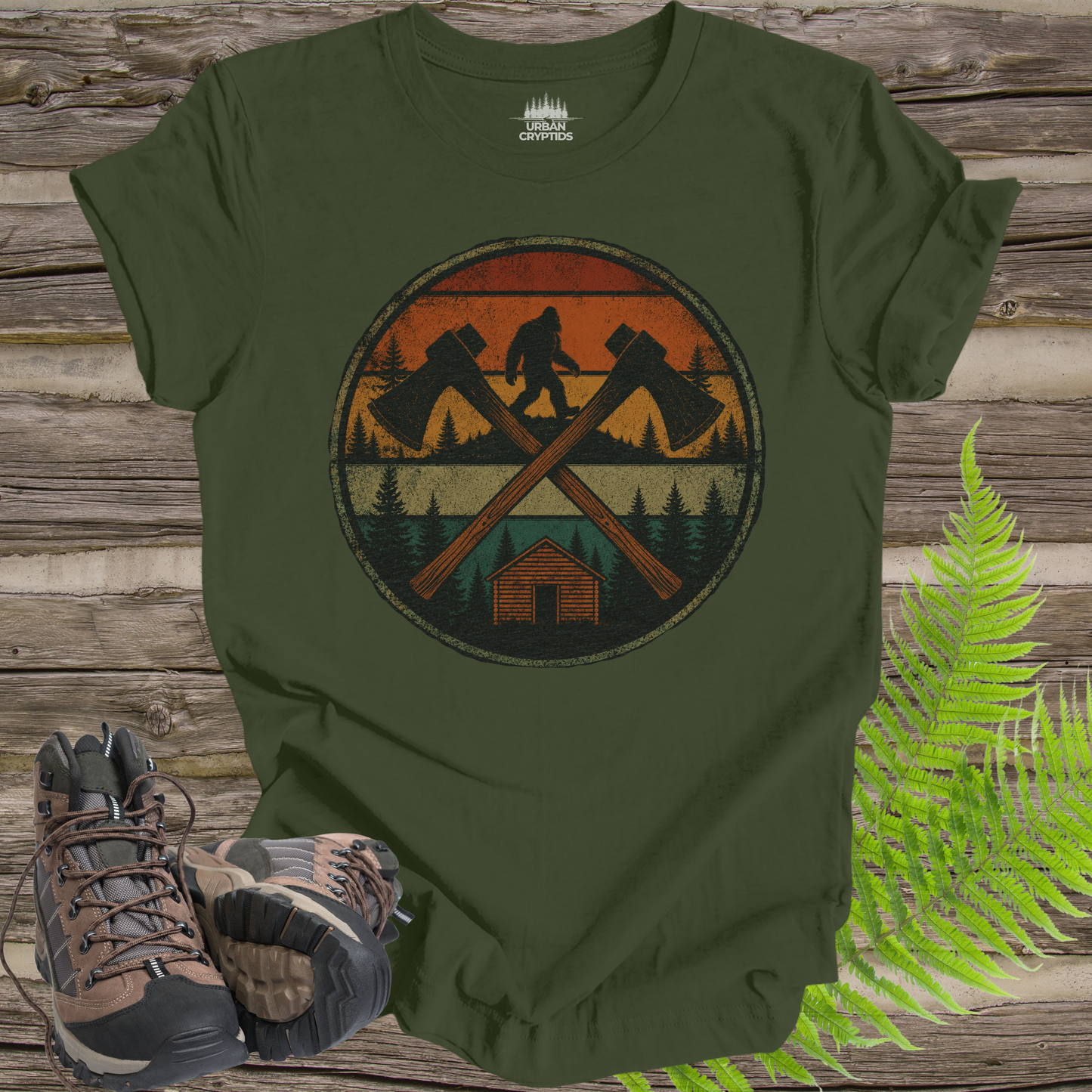 Wildman Chronicles: Under Siege | Ape Canyon 1924 Bigfoot T-Shirt