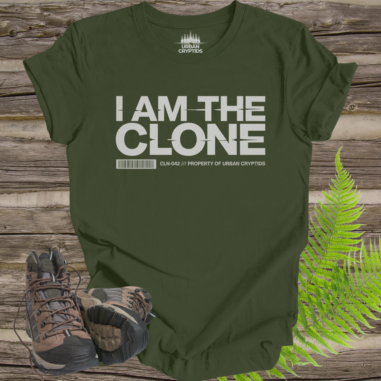 I Am The Clone T-Shirt | Sci-Fi Graphic Tee – Urban Cryptids