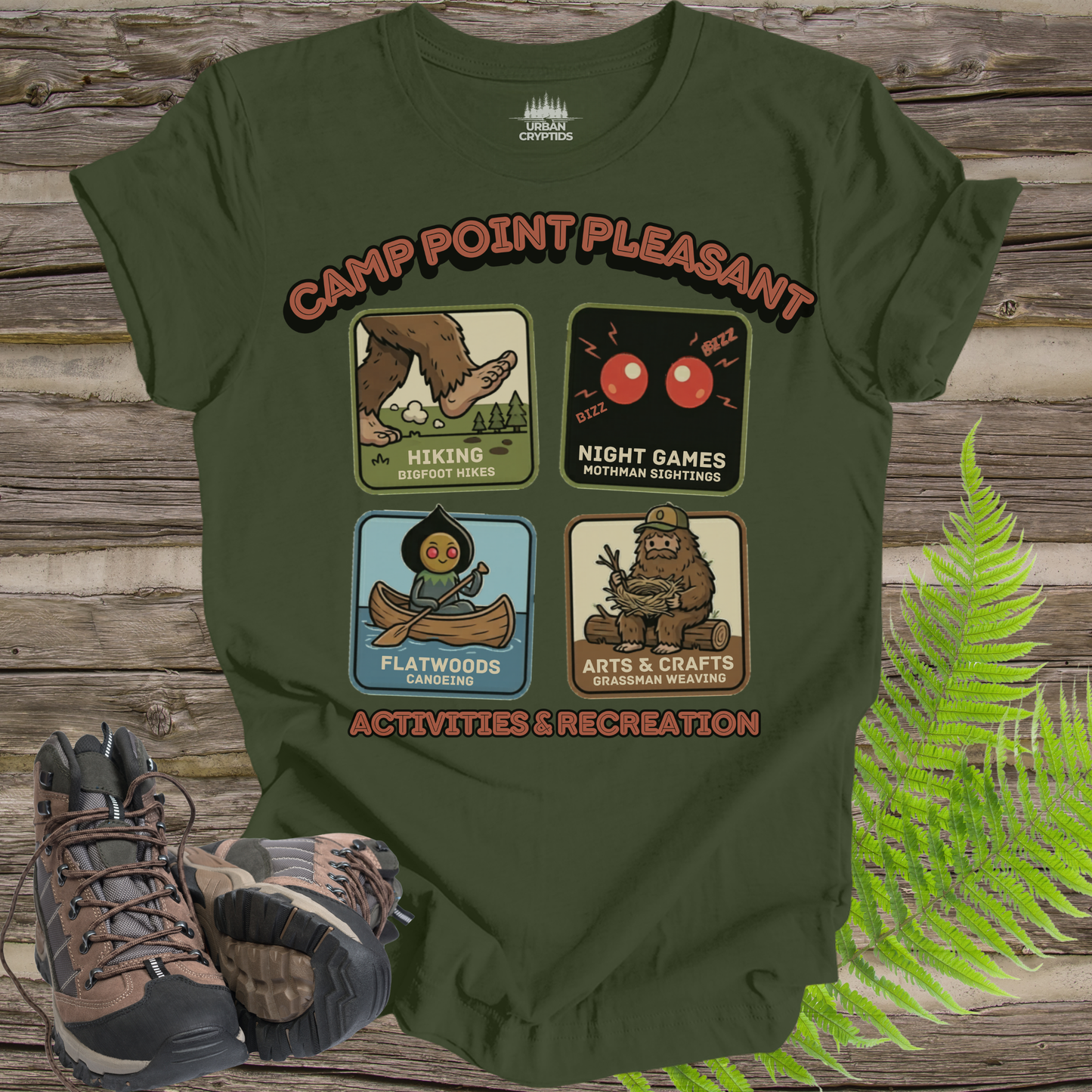 Camp Point Pleasant – Red Eyed Chronicles Tee