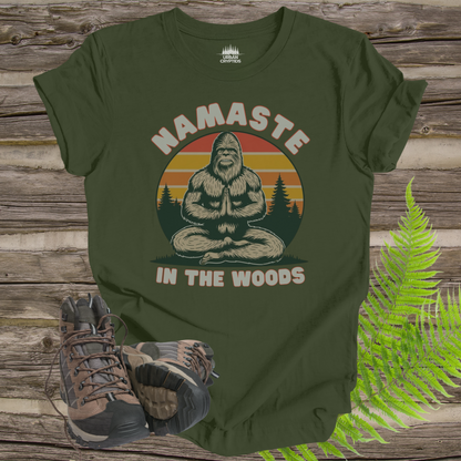 Bigfoot Namaste Tee