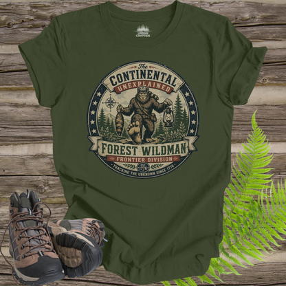 Forest Wildman Frontier Division T-Shirt