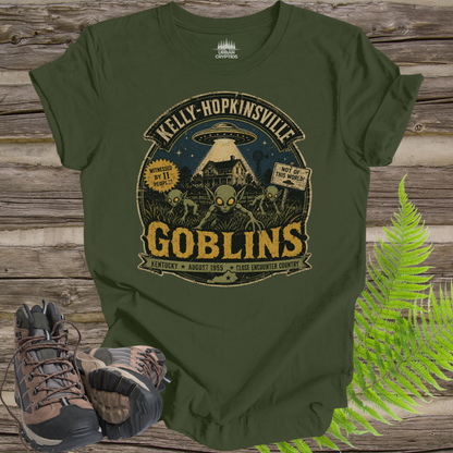 Kelly-Hopkinsville Goblins | Kentucky 1955 Close Encounter Vintage T-Shirt