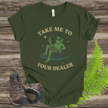 Alien Tee - Take Me to Your Dealer
