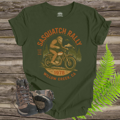 Sasquatch Rally Vintage Bigfoot T-Shirt – Willow Creek, CA
